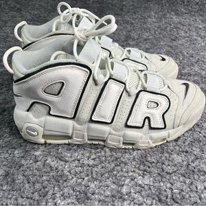 Nike Air More Uptempo '96 Mens Sneakers Photon Dust Metallic FB3021-001 Size 11